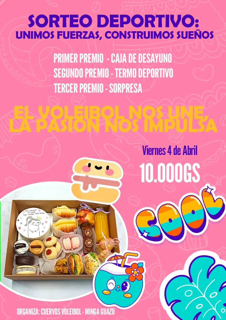 Sorteo Deportivo: Unimos Fuerzas, Construimos Sueños