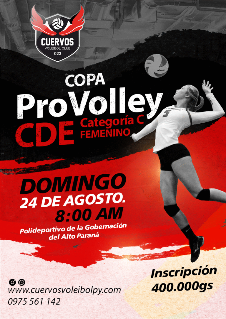 Copa ProVolley CDE – Primera Edición